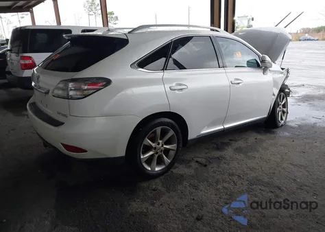 2012 Lexus Rx 350 z USA, uszkodzony, nr VIN 2T2ZK1BA8CC068095
